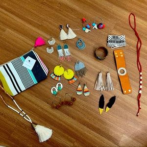 Noonday collection— my entire personal collection of vintage pieces!